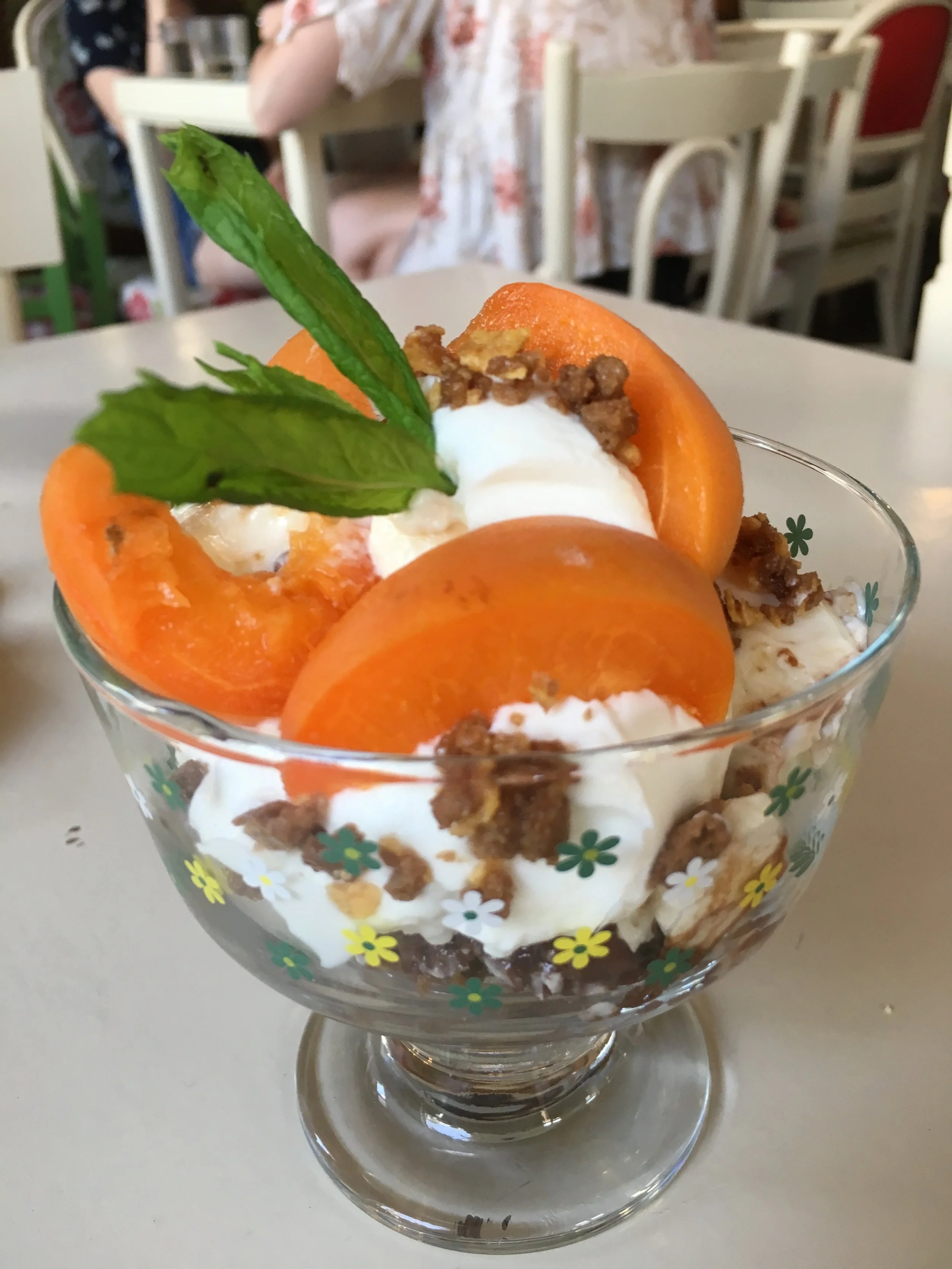 "Cheesecake" Dessert at Yiasemi Bistro in Athens
