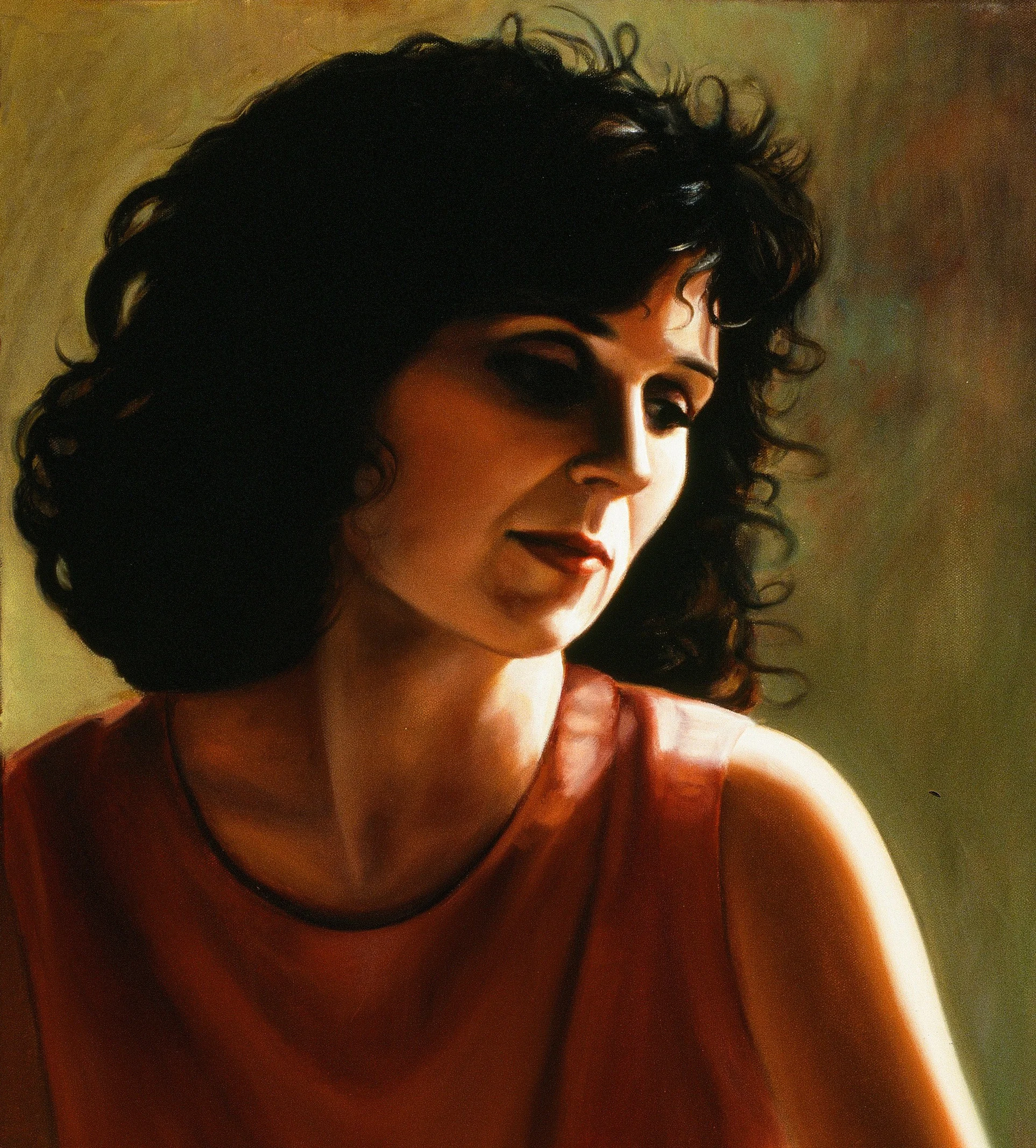 Study in Light and Dark , oil, 24” x 21”, 1992