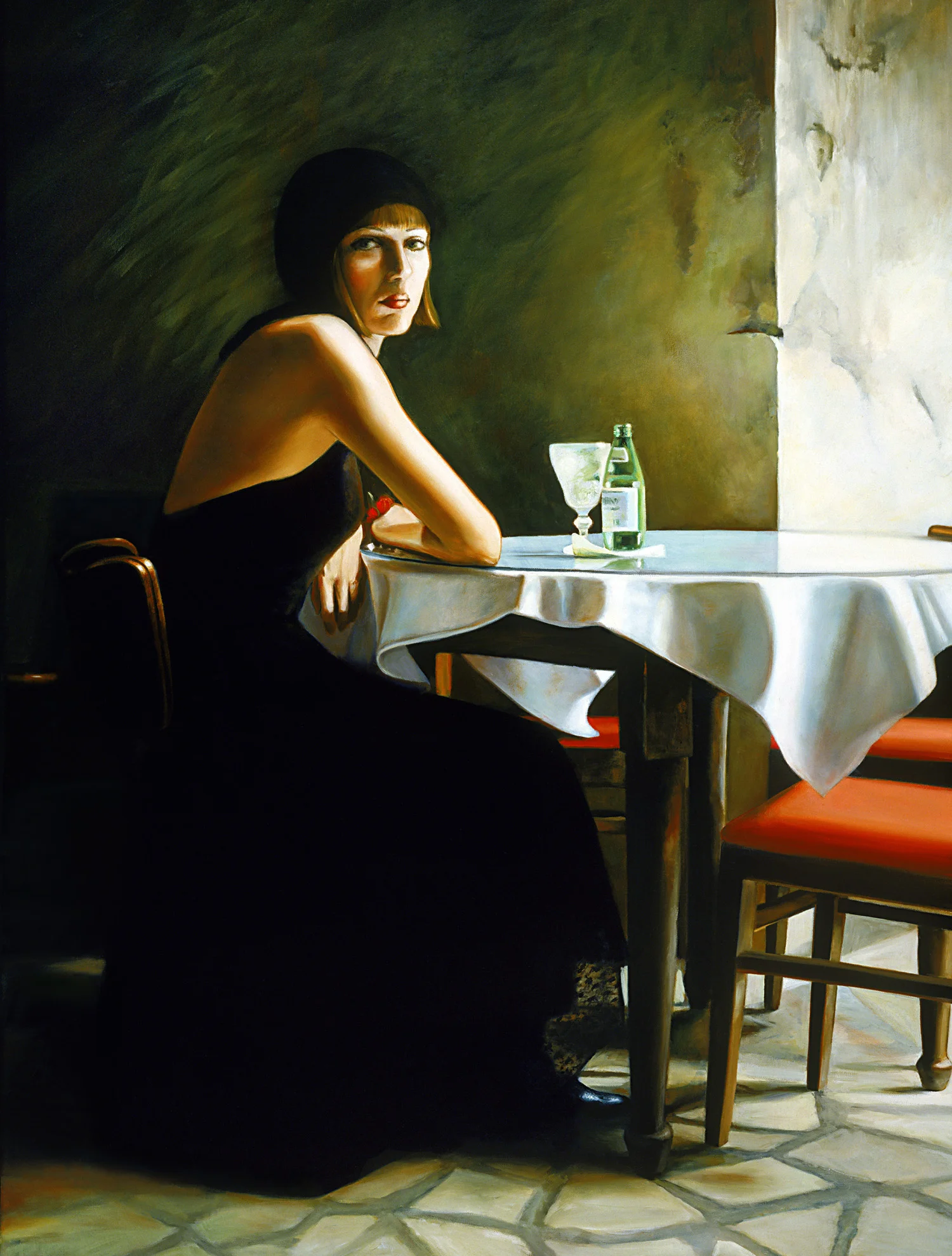 French Quarter Cafe , limited edition canvas print, 29” x 22”