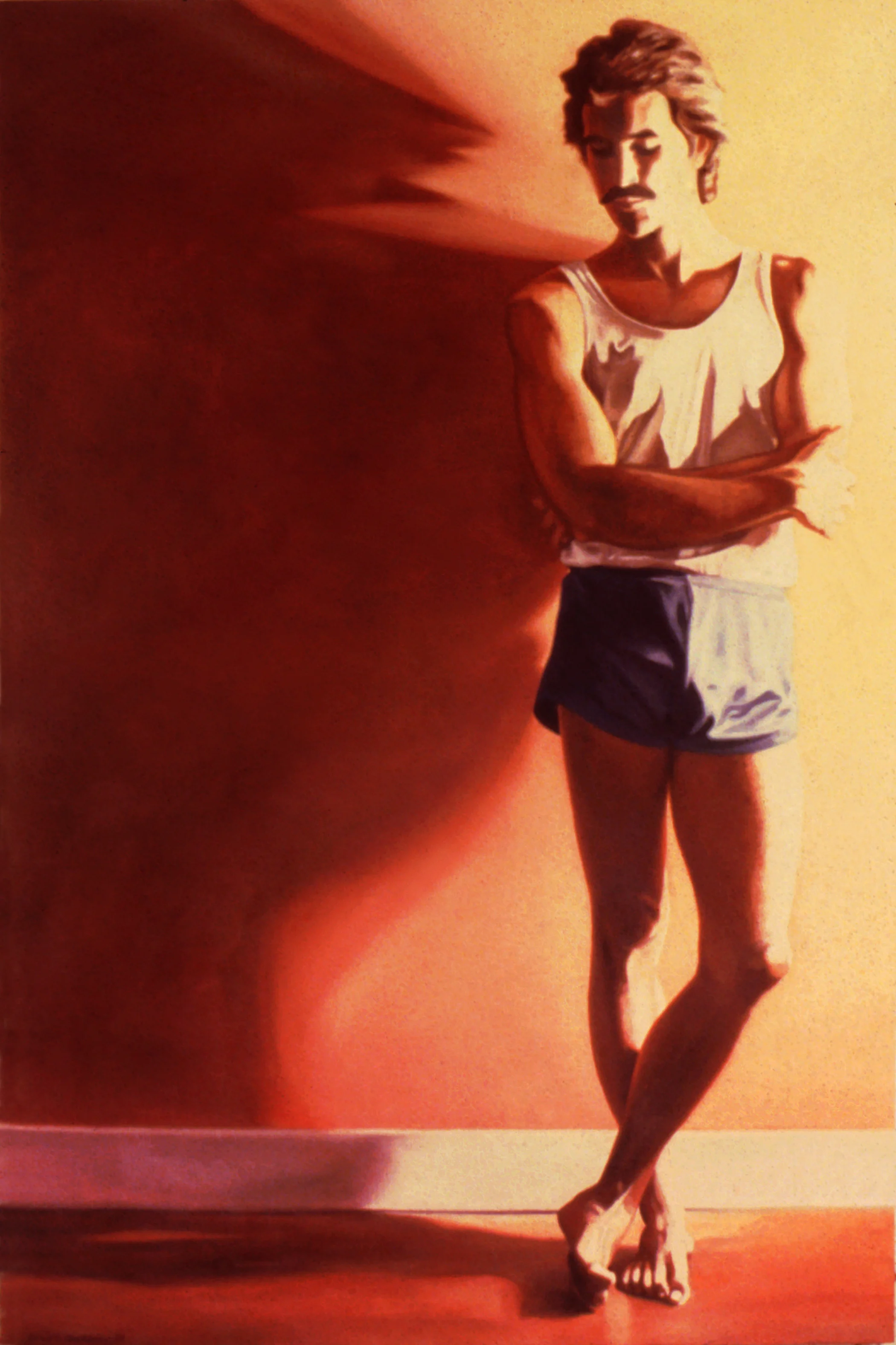 Glenn , oil, 72” x 48”, 1983