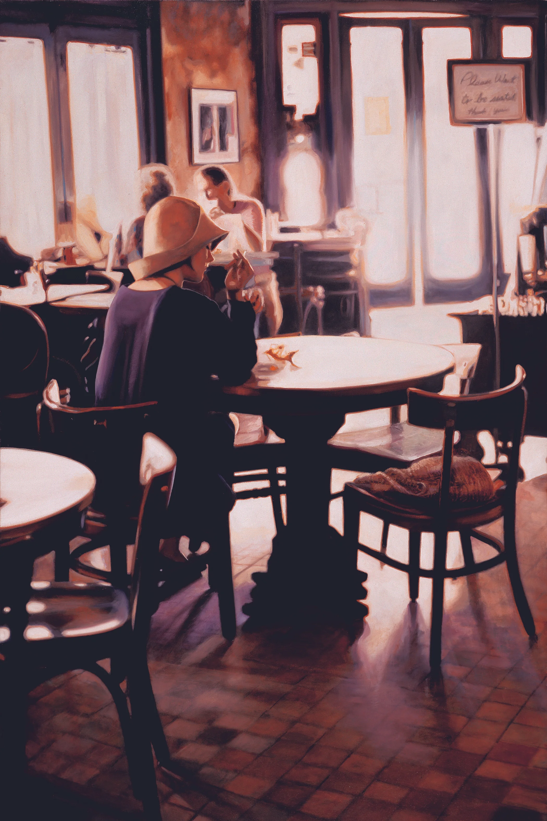 Napoleon House: Afternoon , oil, 42” x 28”, 2001