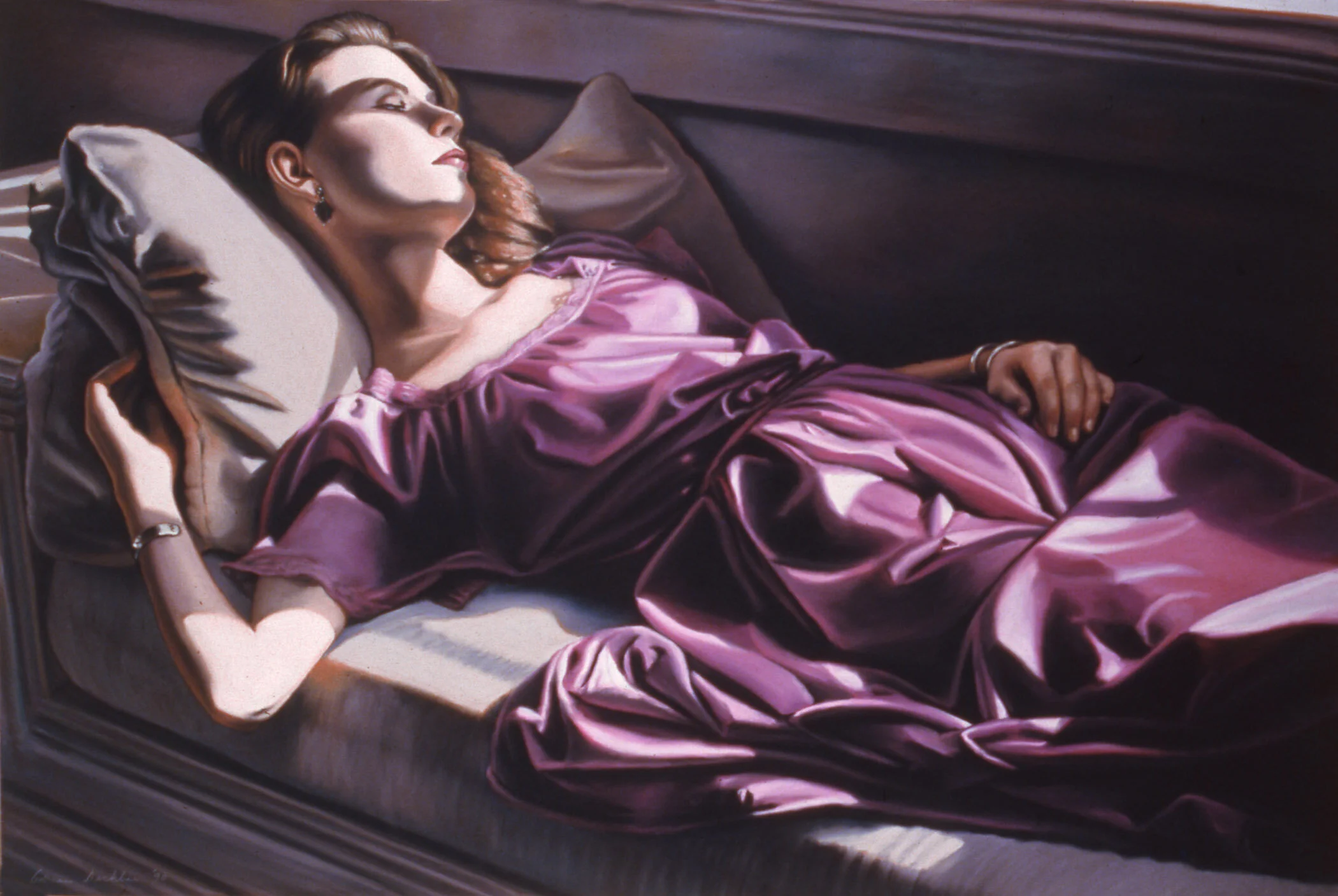 Inside III , pastel, 39” x 59”, 1990