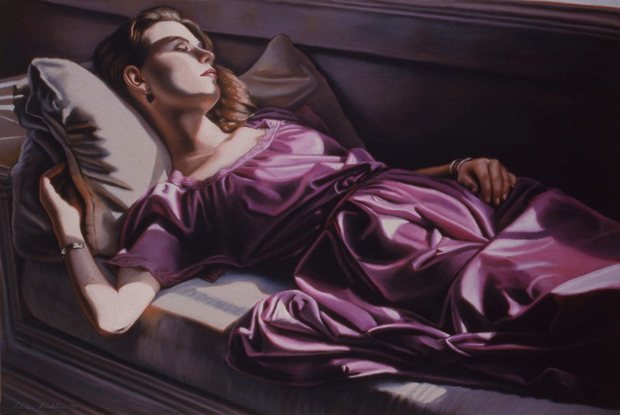 Inside III , pastel, 39” x 59”, 1990