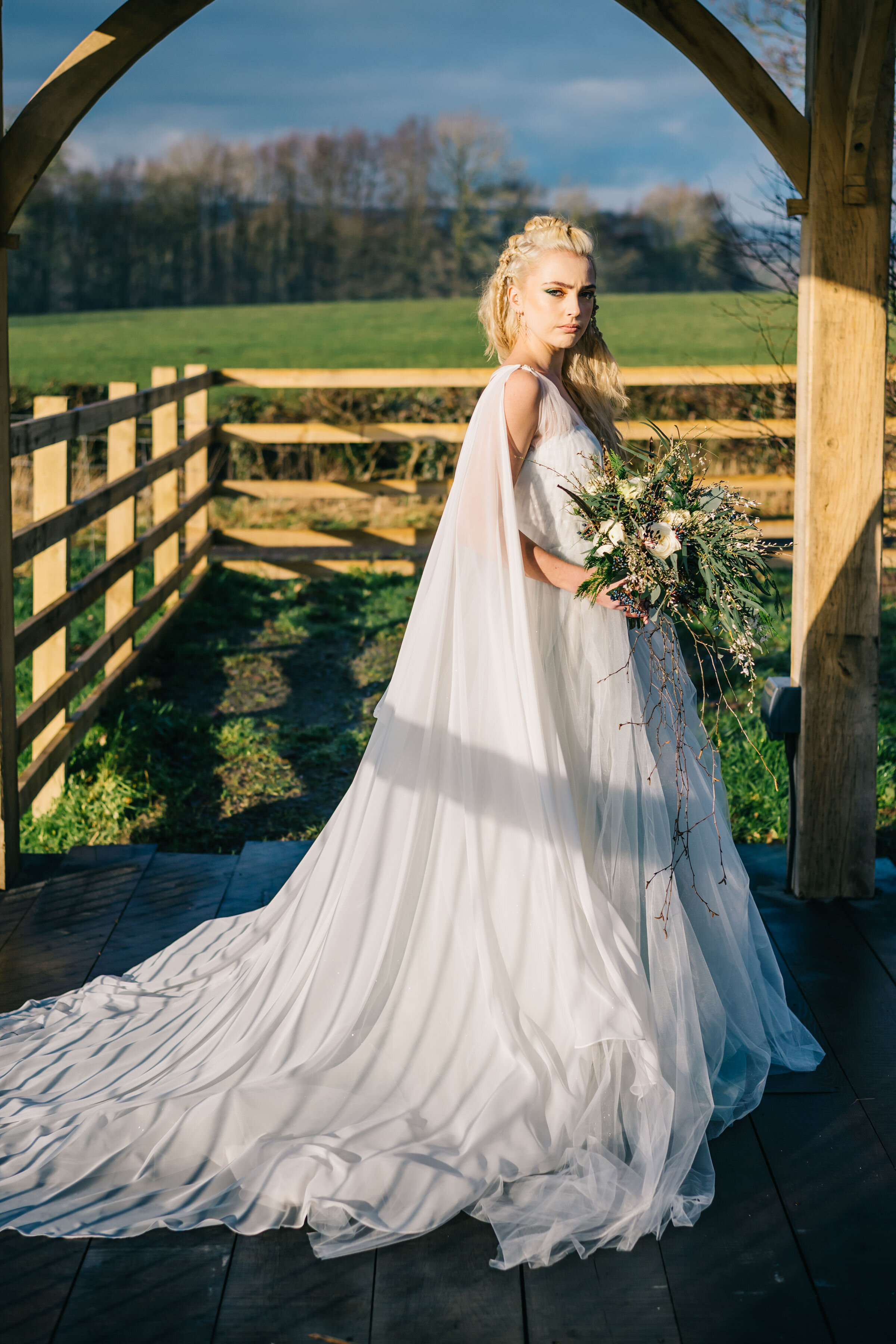 viking wedding dress