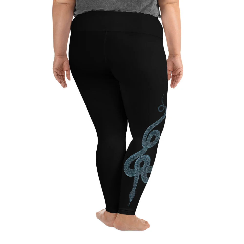 Snake of Lilith Plus Size Leggings 