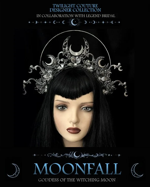 Moonfall Crescent Moon Gothic Crown
