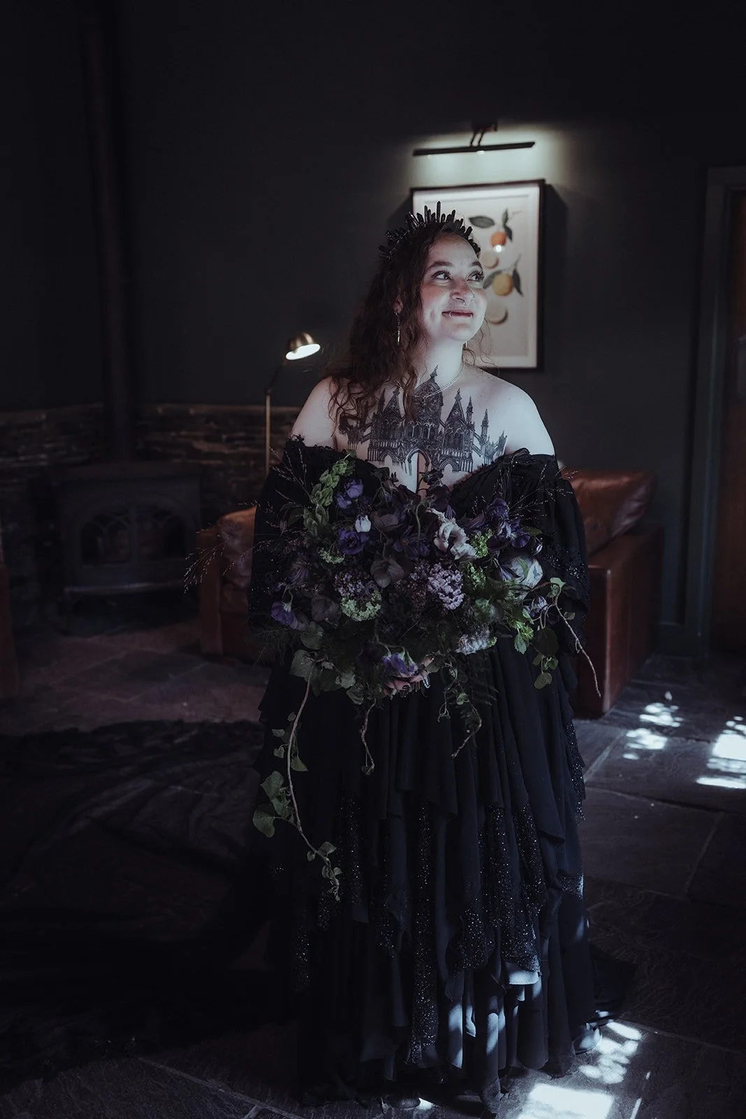 Chloe &amp; Alex: A Moody Gothic Wedding in Mavka