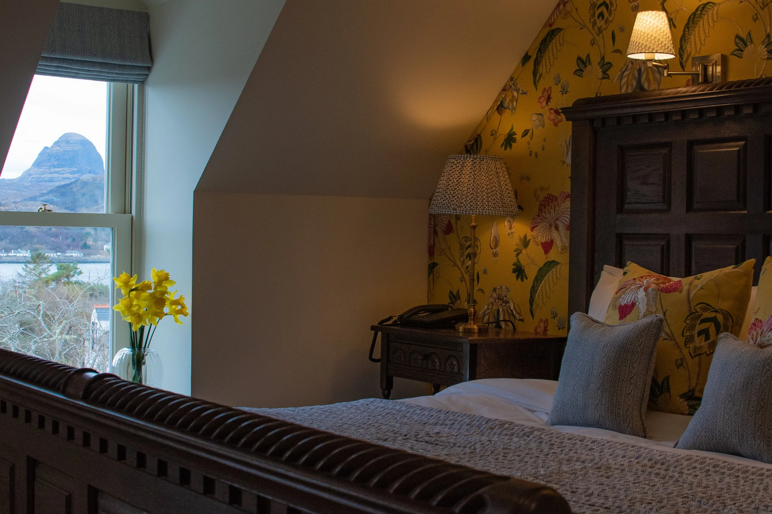 Luxury suite Scottish Highlands bed and breakfast with views