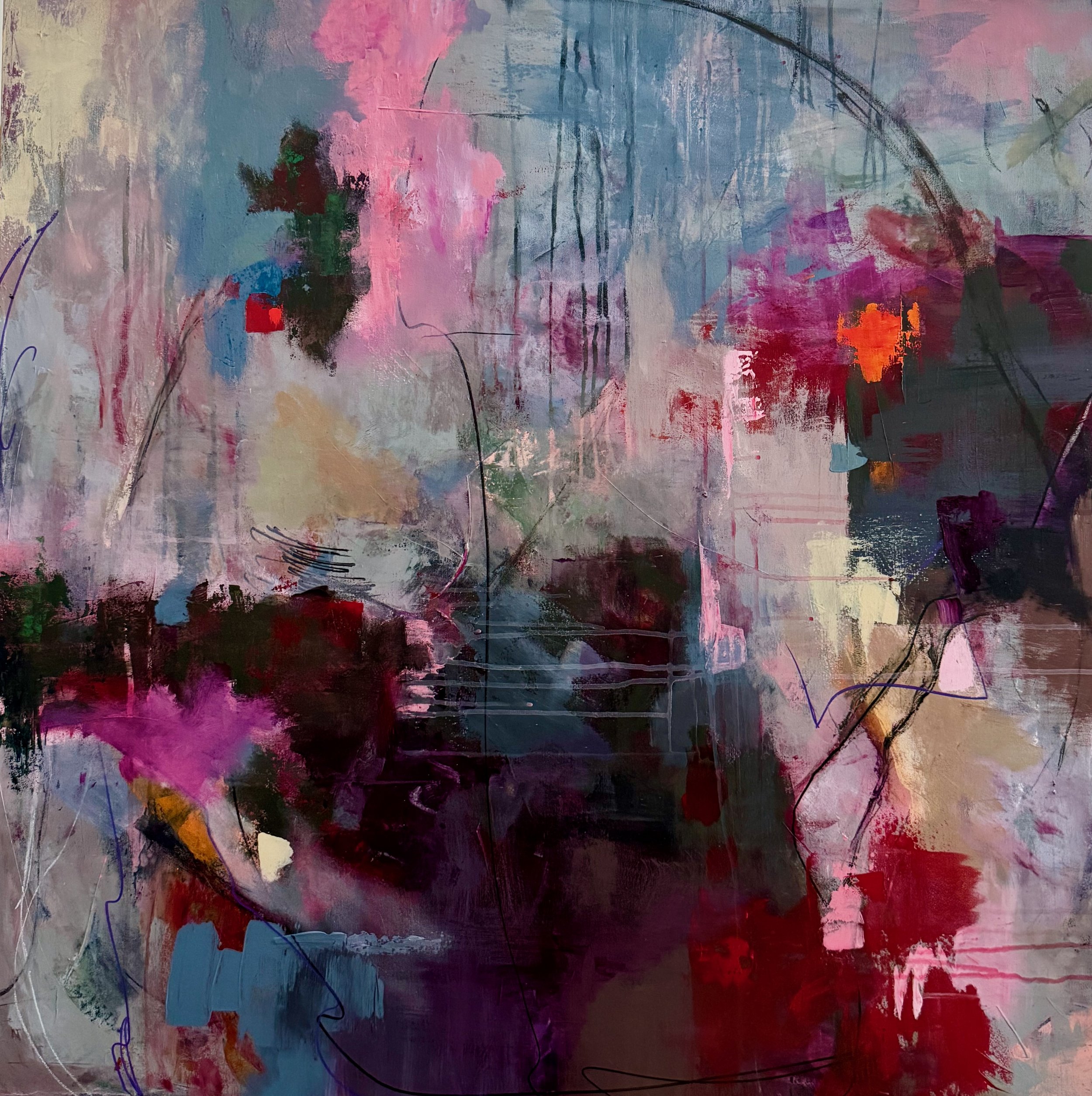 Burckhardt_The Scribbled Secrets of a Sneaky Iguana_40x40_Acrylic_$2250.jpeg