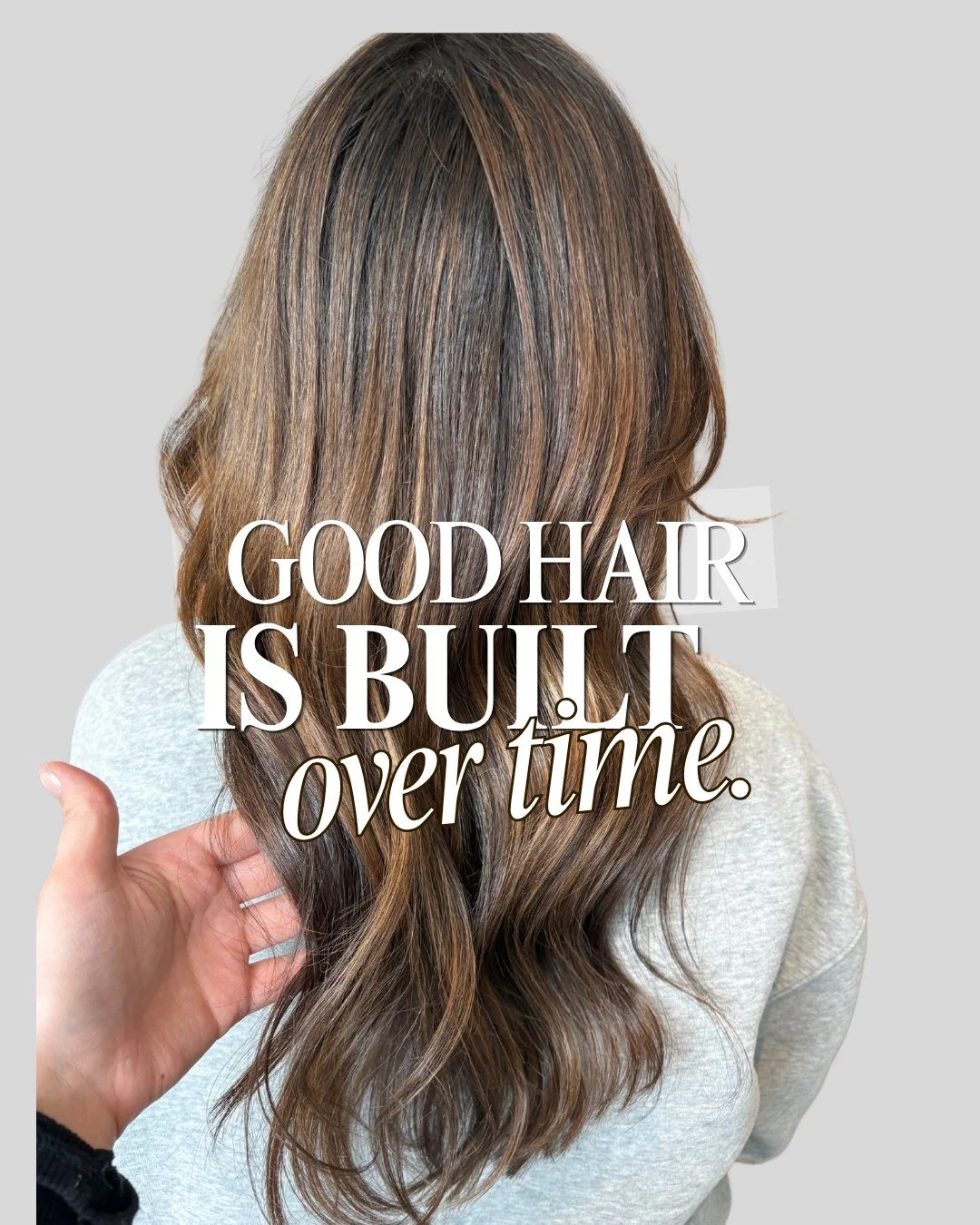 Good hair is built over time, not in one appointment. Trust the process.

Hair by Sophie

#hairstylist #haircare #salonlife #healthyhair #hairgoals #newmilfordsalon  #ctsalon #newmilfordct #cthair
