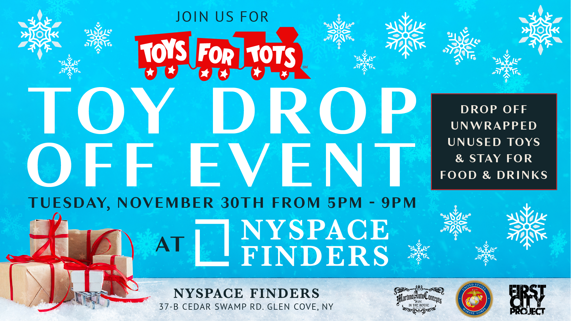 Toys for Tots Toy Drop Off Event