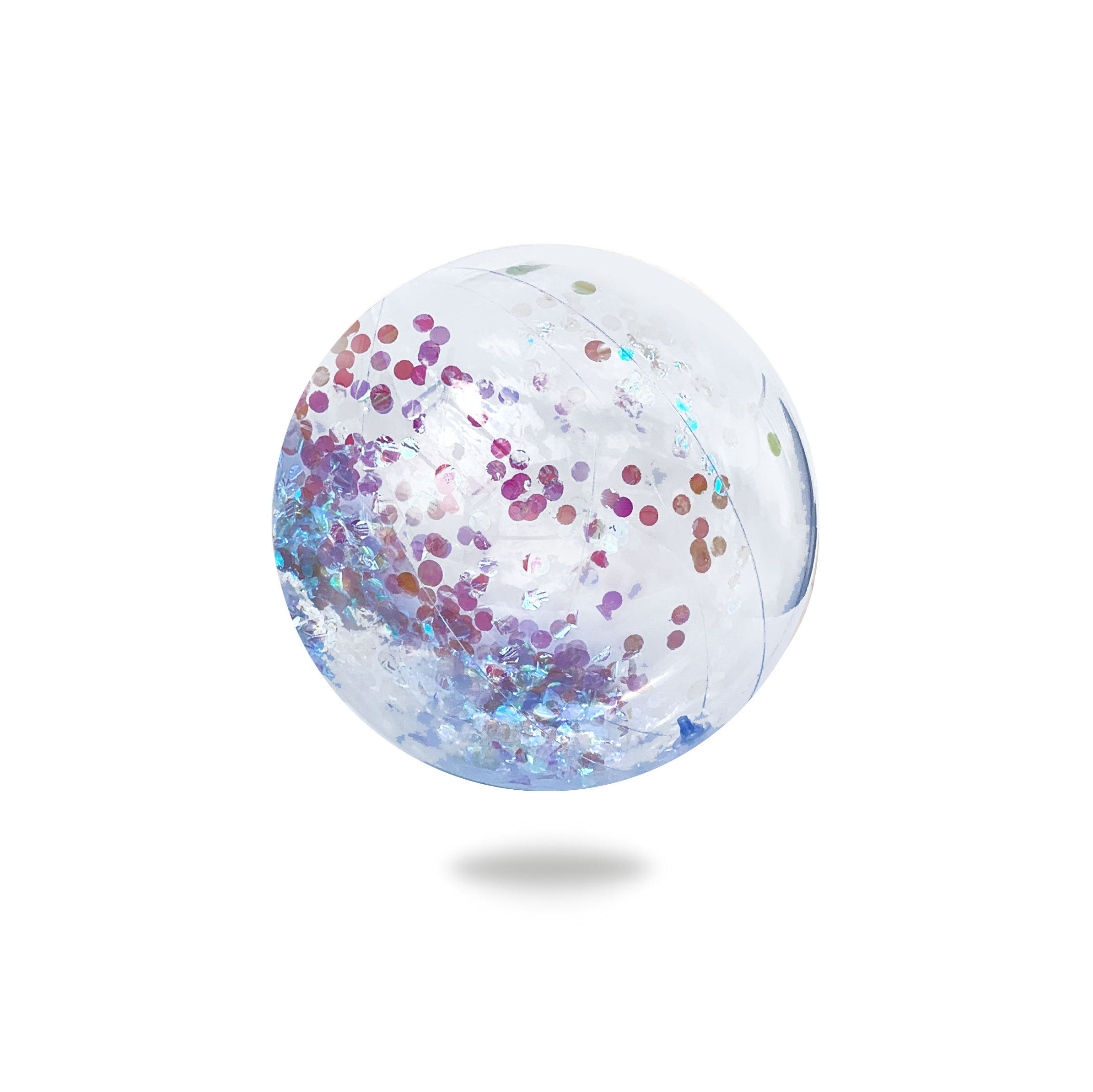 the Confetti Beach Ball in Gold — MINNIDIP LUXE INFLATABLE POOLS BY LA VACA