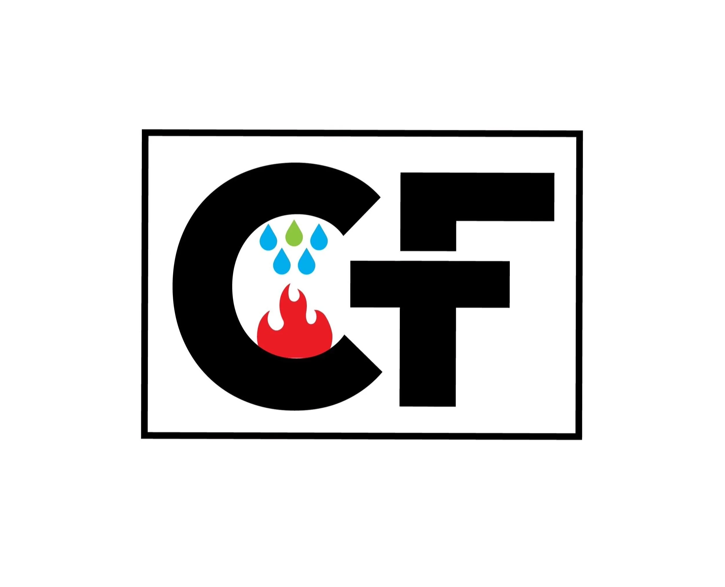 Logo for a chemical DIY fire suppressant, Crush the Flame.  Geared towards campers &amp; backpackers. I do not believe that it made it to production.