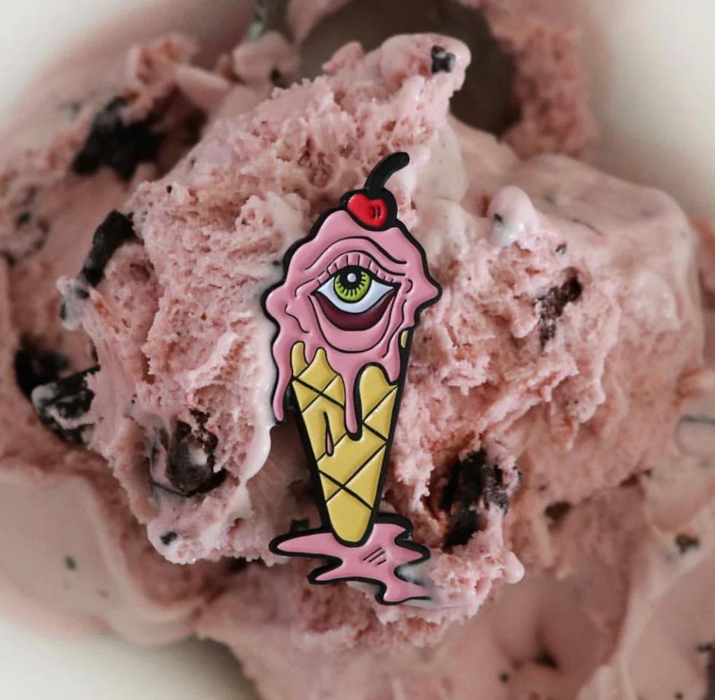  EyeScream  Enamel Pin 