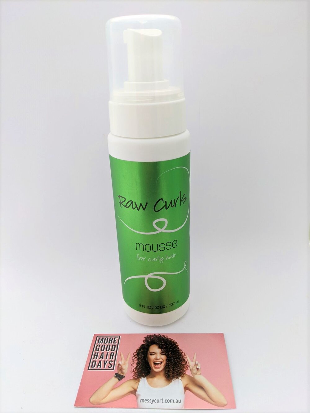 Raw Curls Australia Organic Mousse Styling Foam for Curly Hair — Messycurl  #1 for Jessicurl in Australia