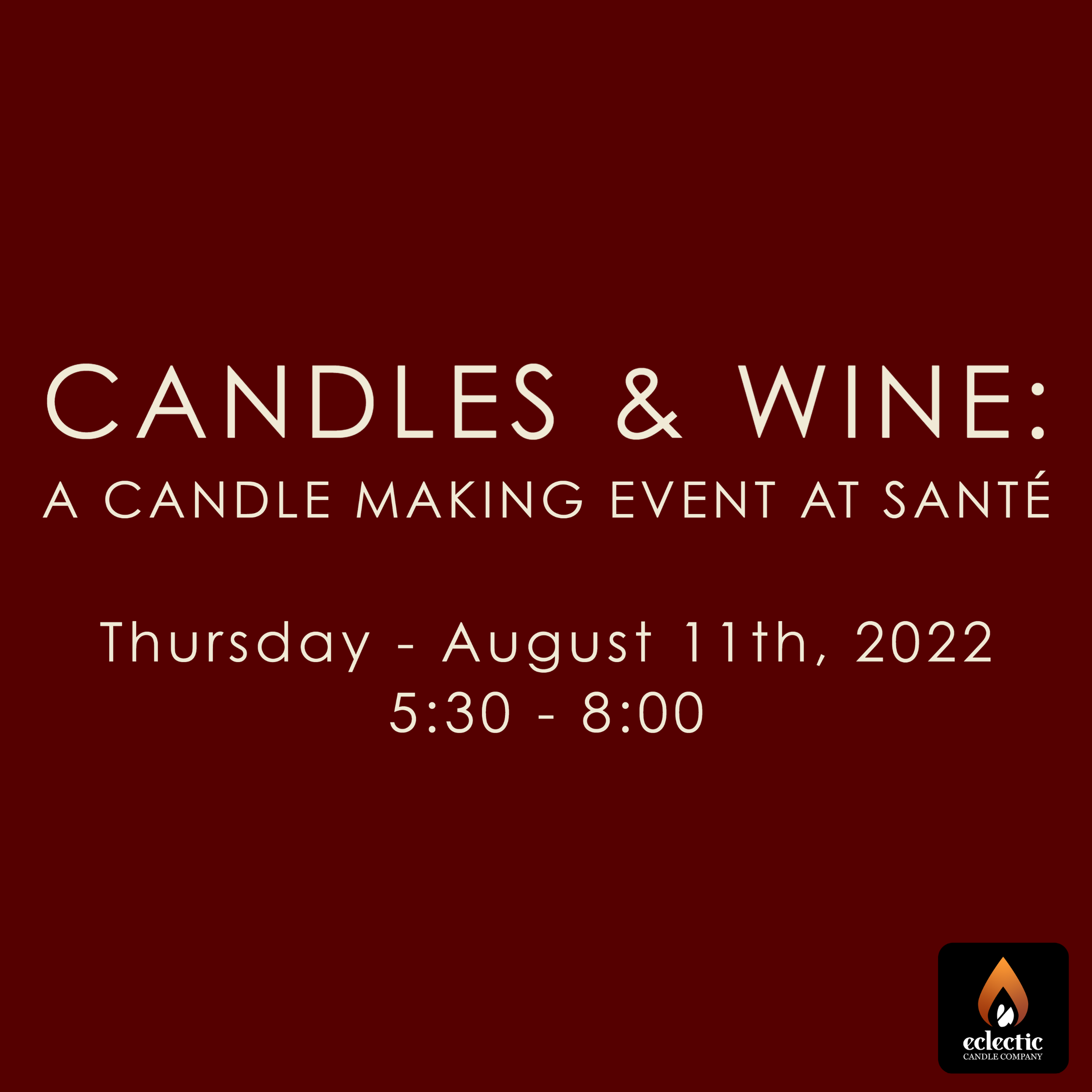 Events — Eclectic Candle Company