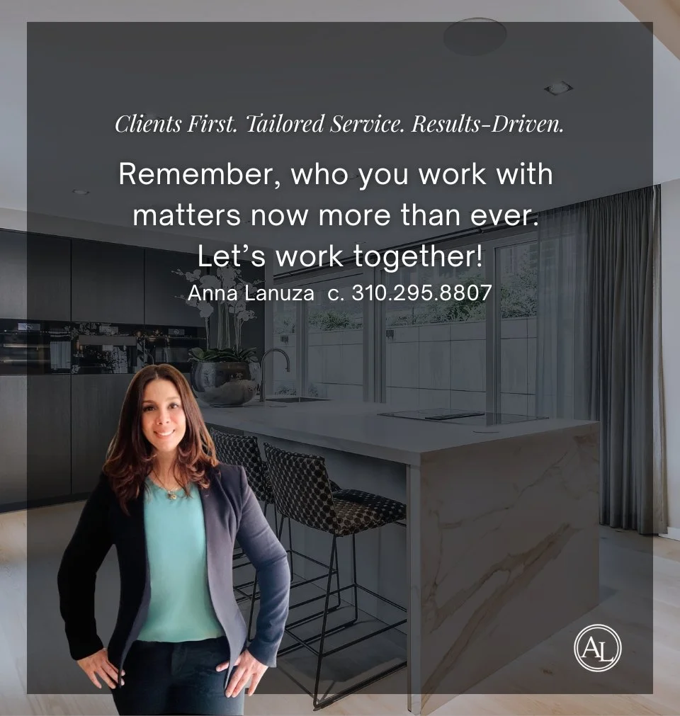 Call Anna Lanuza (310) 295-8807