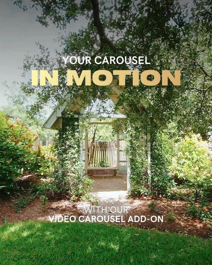 Make every post a showstopper with a Video Carousel ✨

Swipe through the best parts of your listing . One home becomes a full showcase that keeps buyers scrolling and your listing top of mind.

Add it to your Premium Reel or your 60 or 120 second Vid