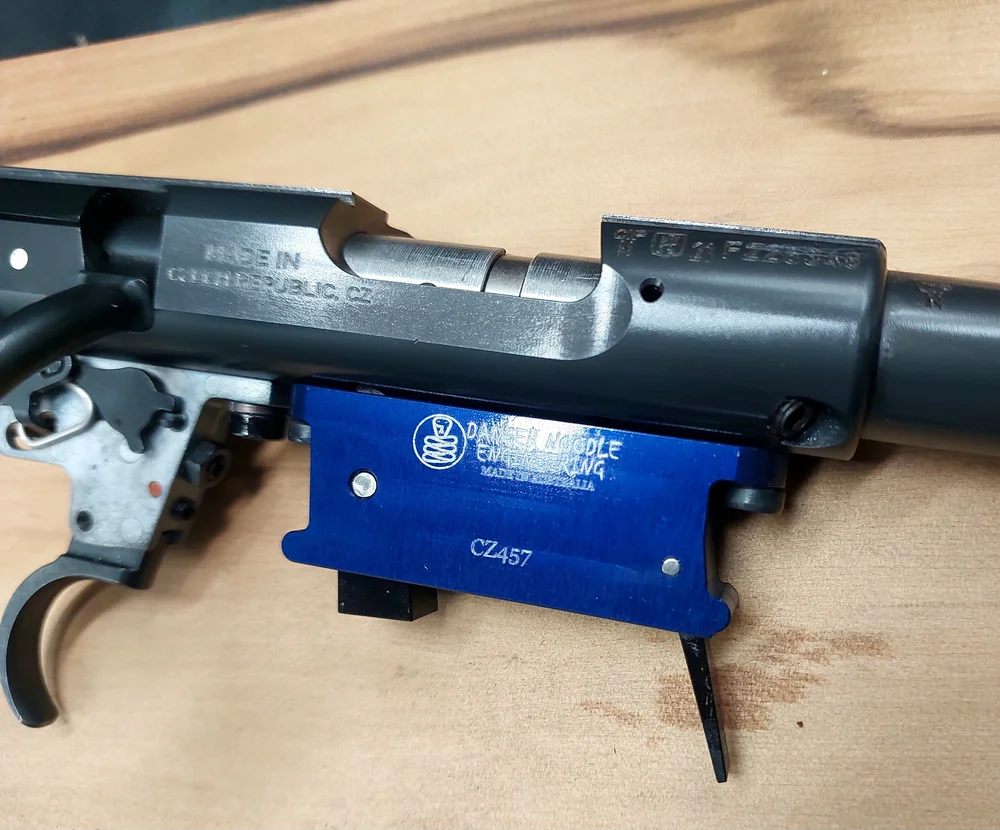 CZ 455/457 Aluminium Magzine Well — Danger Noodle Engineering
