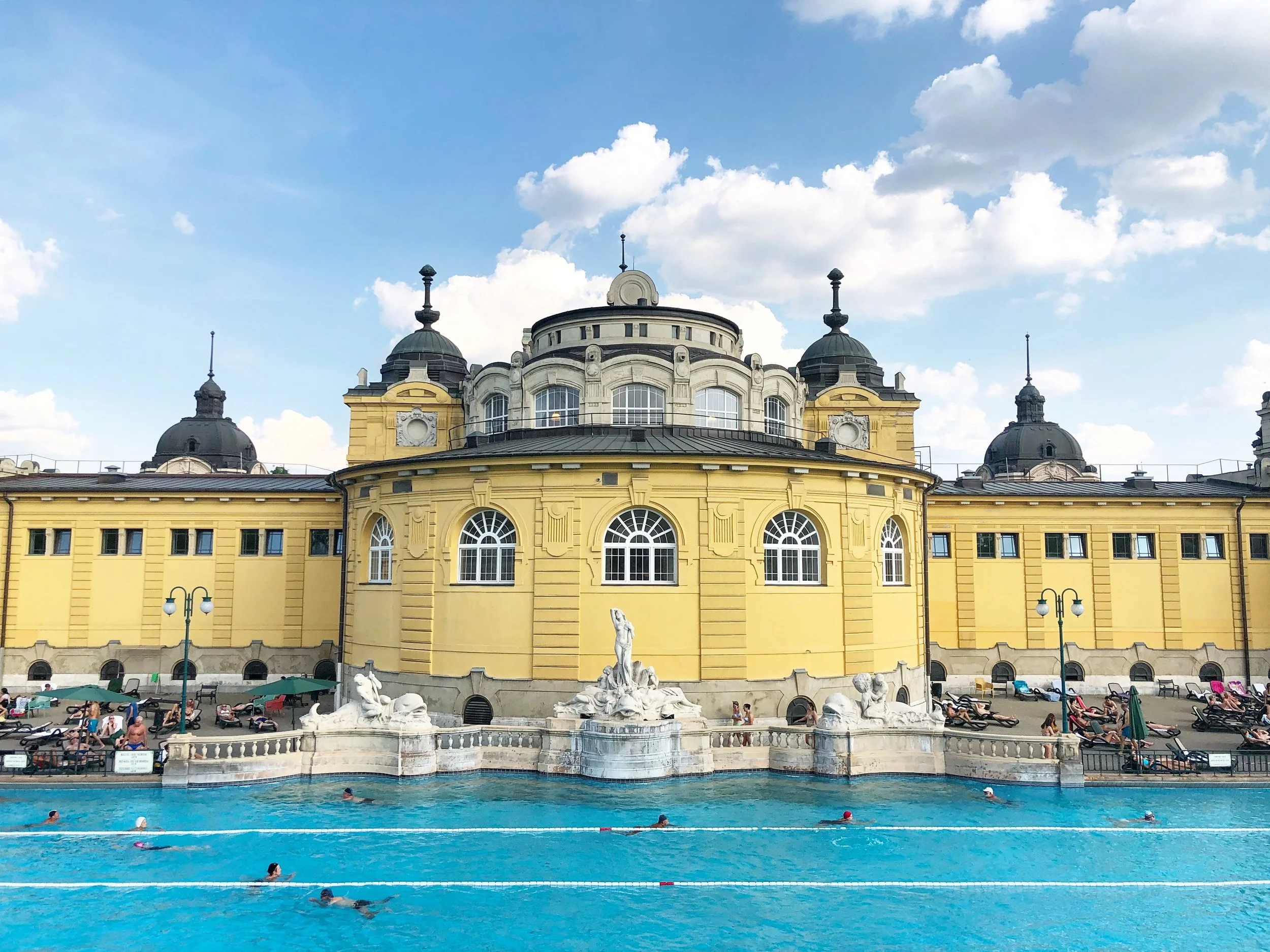 Szechenyi Baths, Budapest, Hungary