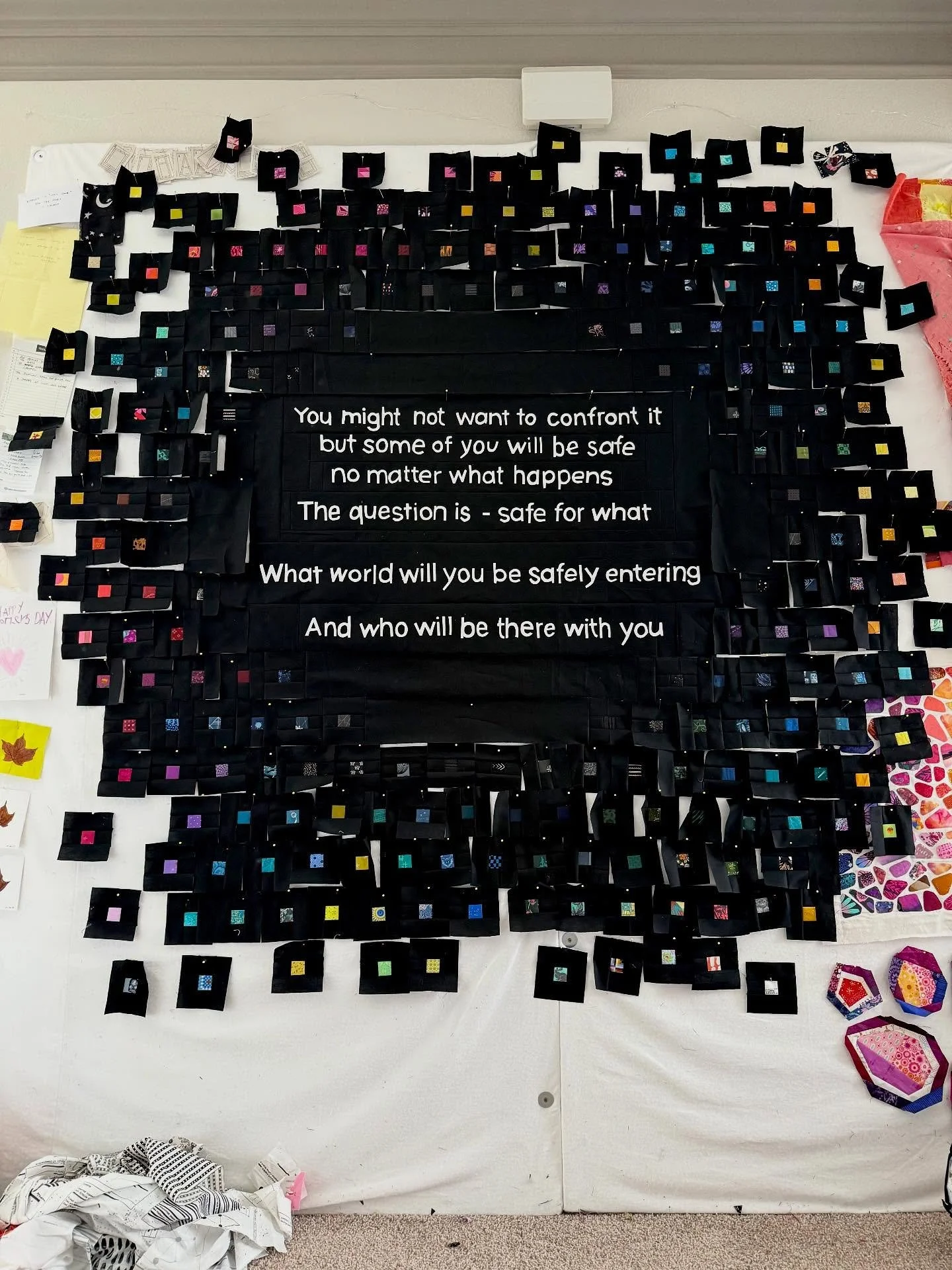 &ldquo;You might not want to confront it
but some of you will be safe no matter what happens
The question is &mdash; safe for what

What world will you be safely entering

And who will be there with you&rdquo;

&mdash; quote from @sararosecaplan 

❤️