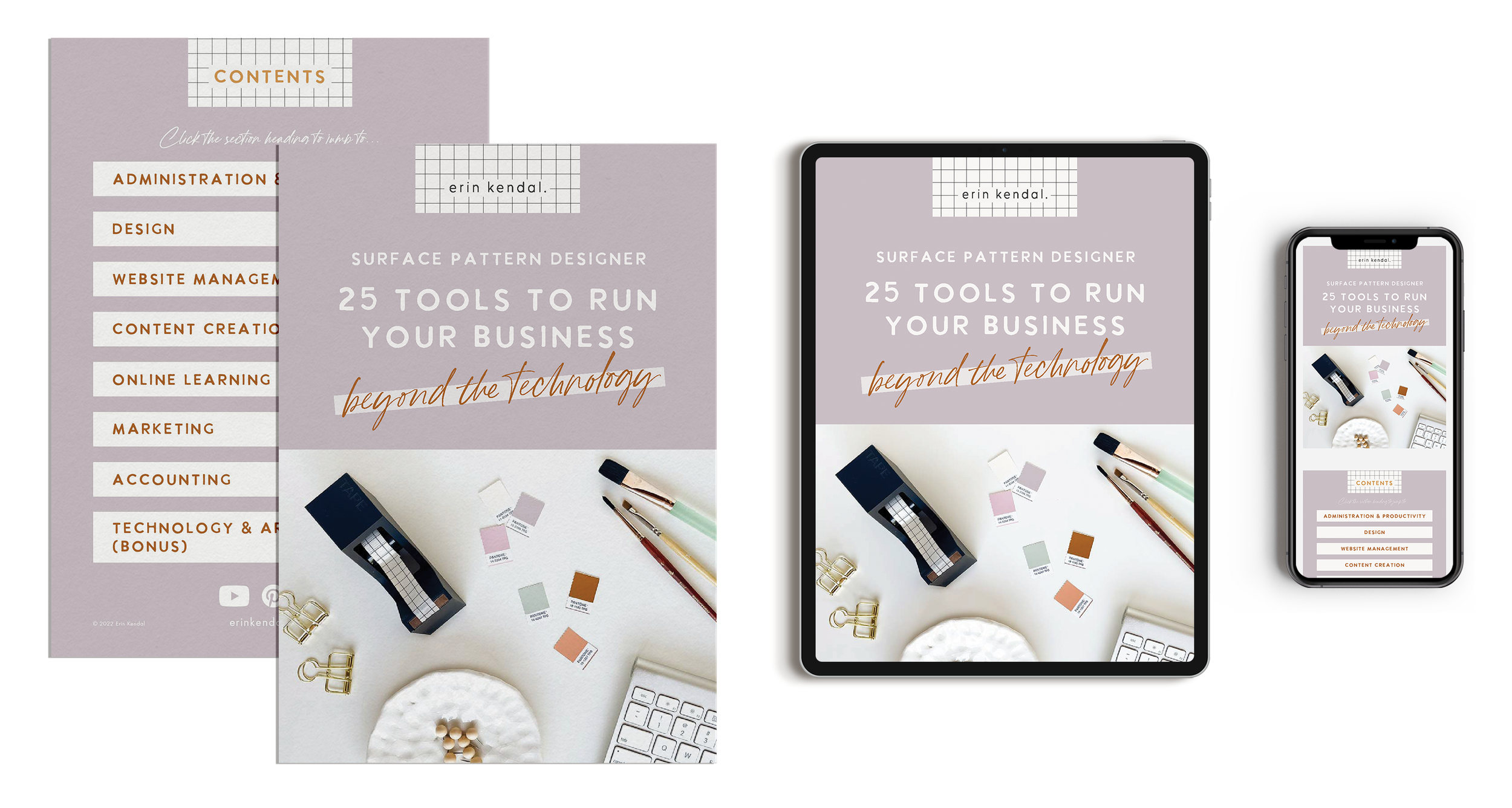 Surface Pattern Design: 25 Tools to Run Your Creative Business (beyond ...