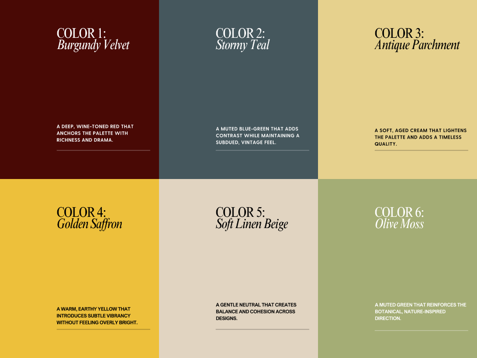 Color Palettes for Surface Pattern Designers