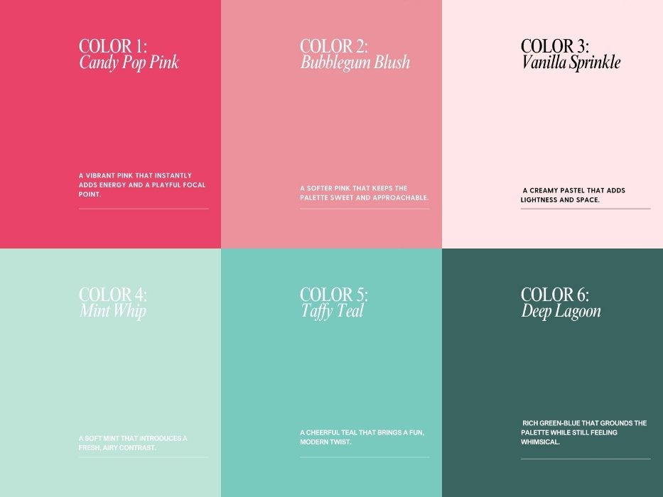 Surface Color Design Color Palettes for Surface Pattern Designers