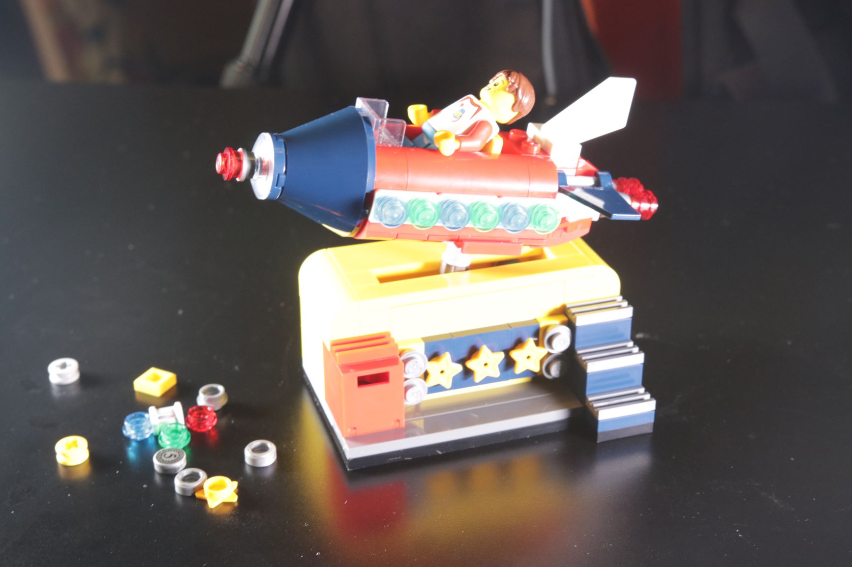 Construction #2 Lego Ideas Space Rocket — LexMakes