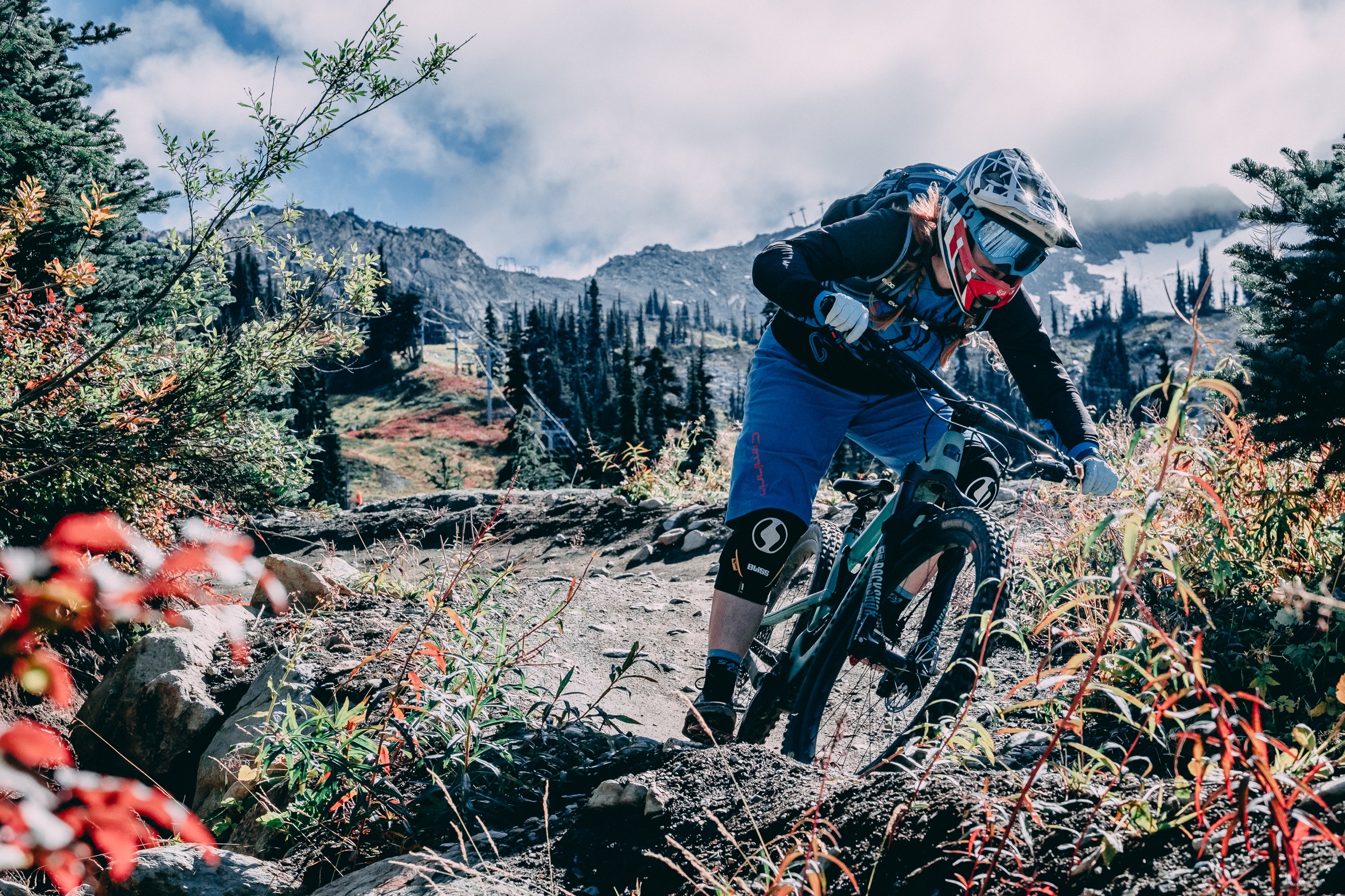 Aoife Glass: Mountain biking in Whistler