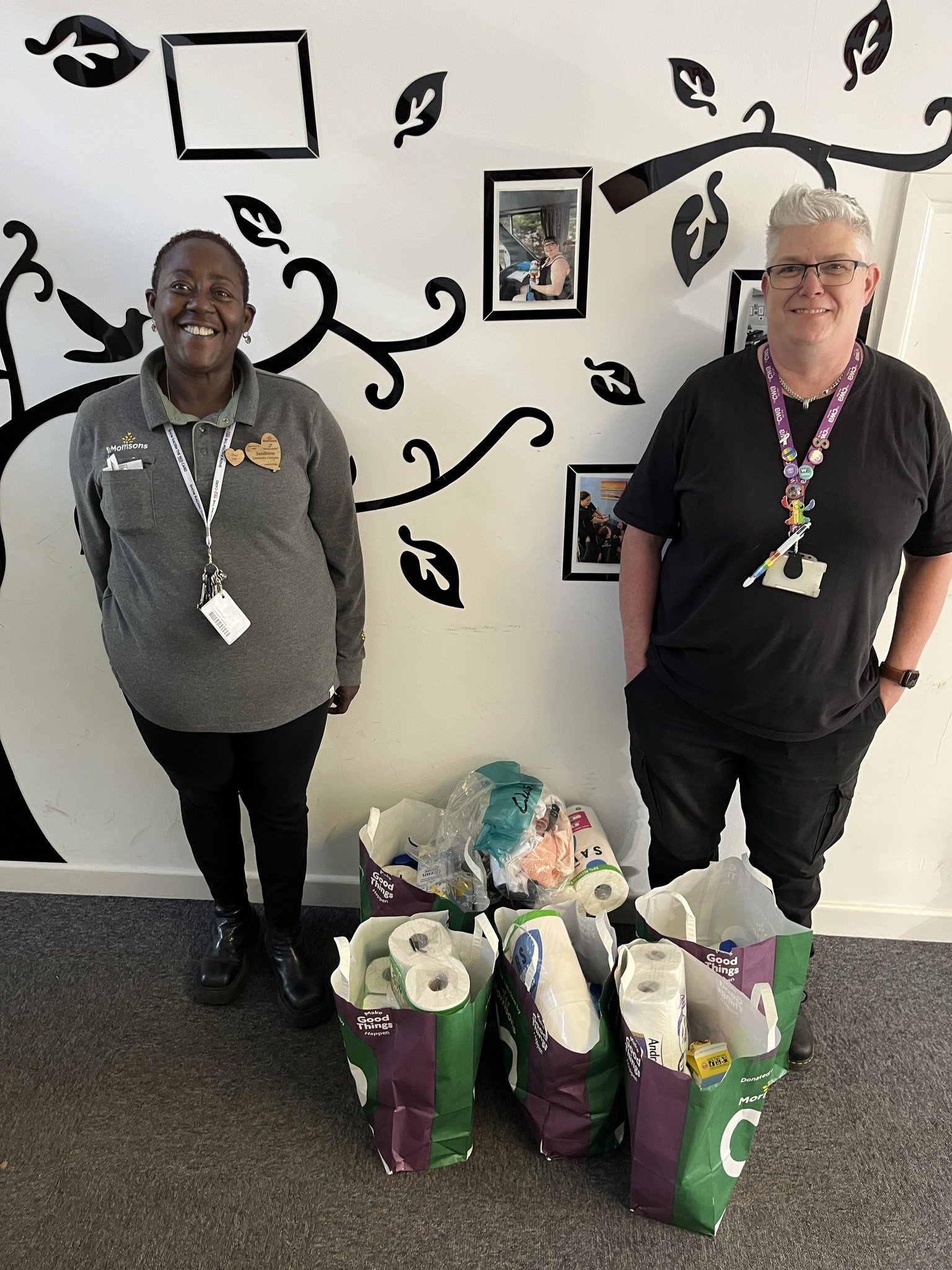 Thank you so much to @morrisons Community Champion, Sandrena, for this much-needed donation of everyday essentials for our refuge accommodation residents ✨

If you'd like to support us with donations of your own, please visit our website www.mycwa.or