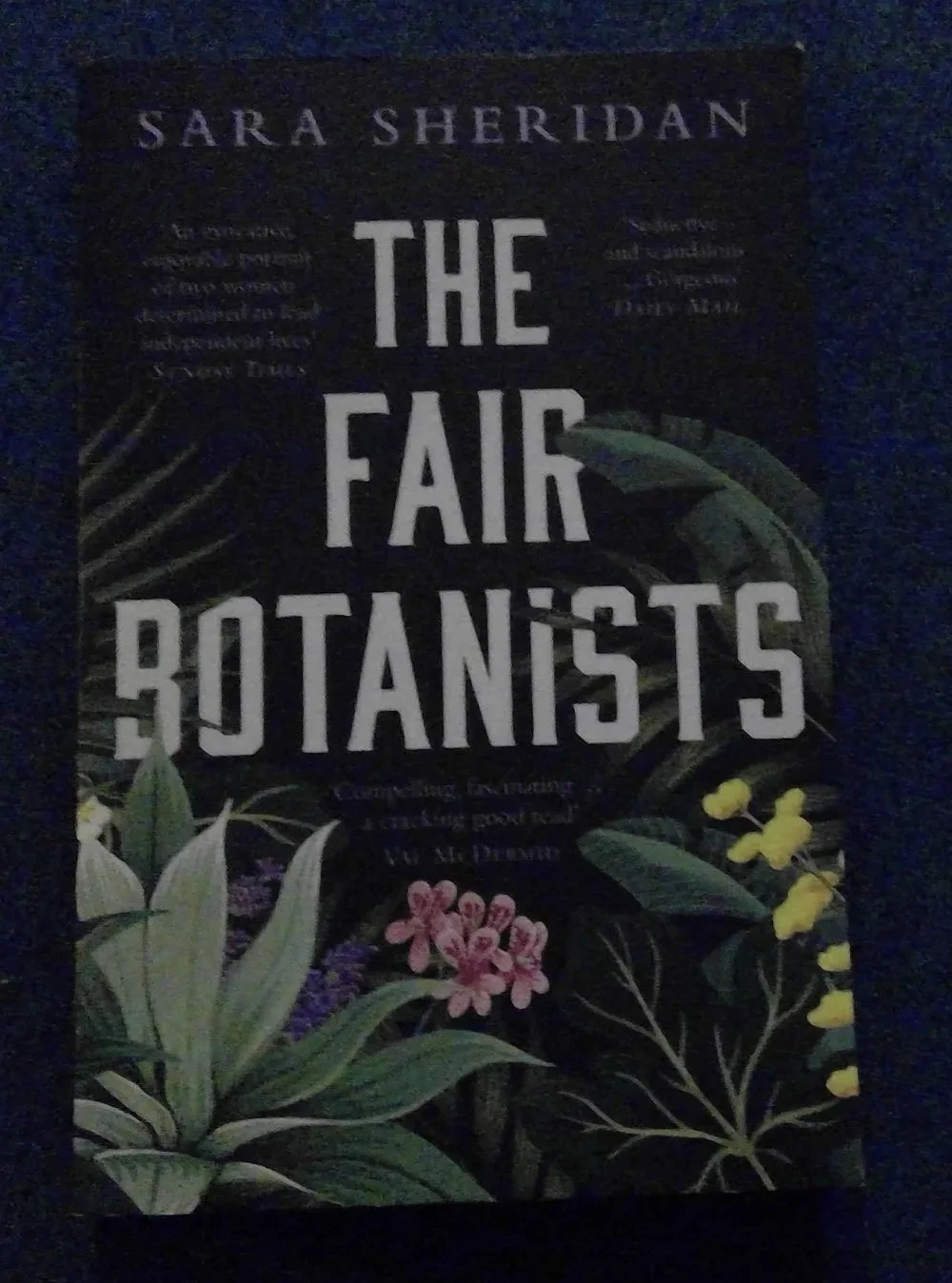 Book: The Fair Botanists by Sara Sheridan