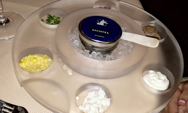 Caviar starter