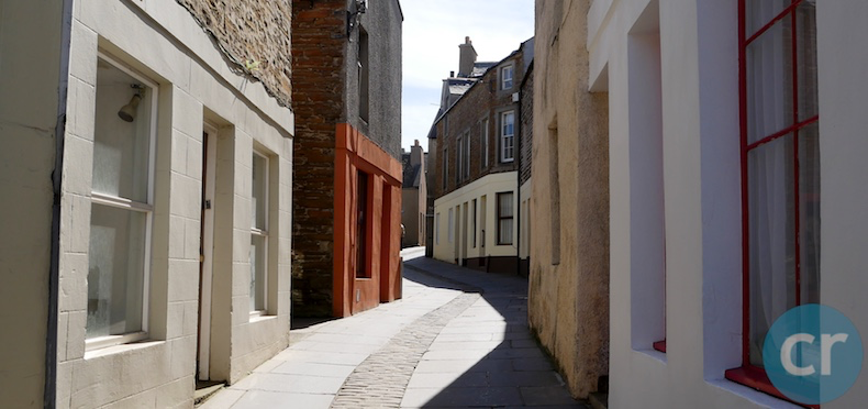 Quiet streets of Stromness