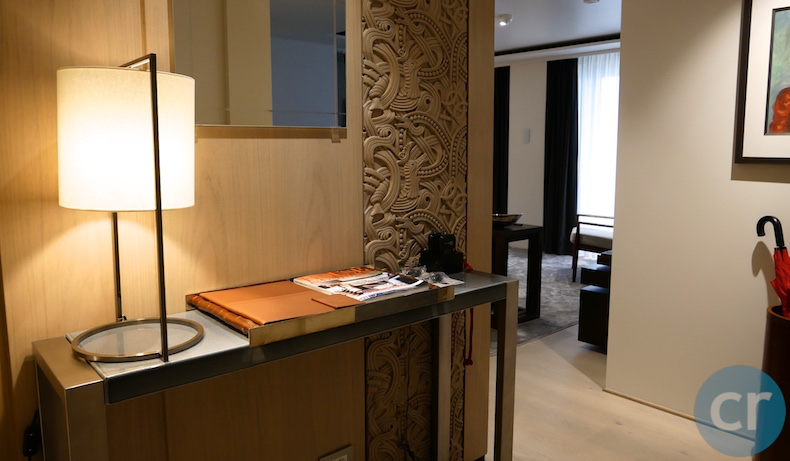 Entry hall into Owner's Suite