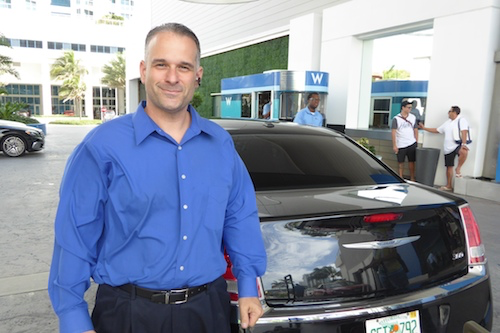 Mike, our Larry's Limo driver