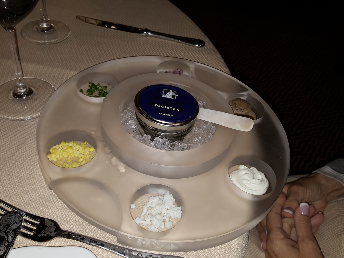 Caviar at Atlantide | Silversea Silver Spirit | CruiseReport.jpg