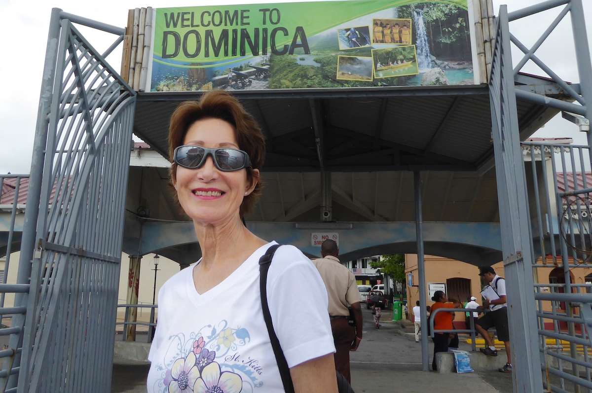 Rickee Richardson in Dominica | Silversea Silver Spirit | CruiseReport.jpg