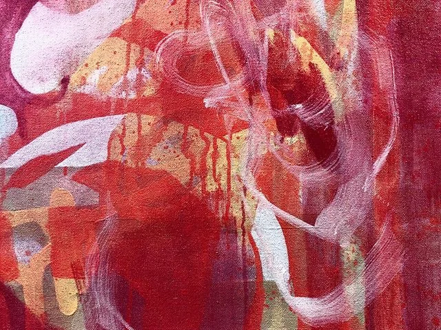 Washy 🐙🌀#oilpaint #washes #thinner #turpentine #movement #layers #structure #linework #shape #colour #form #artist #belfastart #NI #east #fineart #painter #closeup #underpainting #contrast #instaart #artoftheday #studio #canvas #drips #abstract #ex