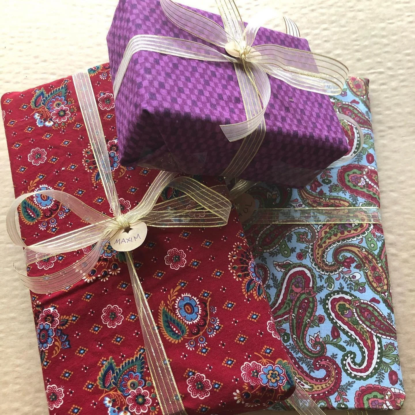 Upcycled Gift Wrapping Demonstrations
