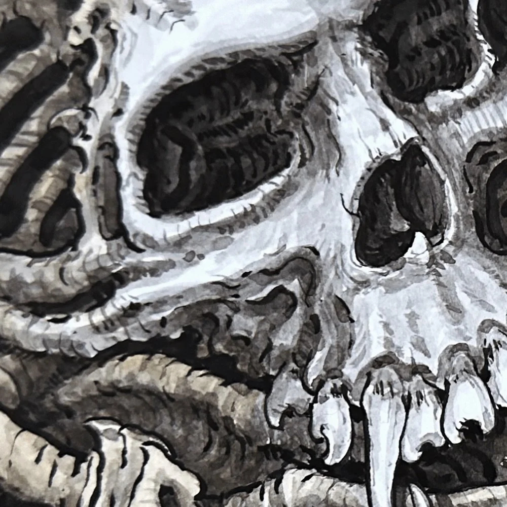 Have you gotten your spooky season tattoo yet? 🕷️ Let&rsquo;s tattoo a horror design! 
To book, call @greenpointtattooco or fill out my booking form 🔗 link in bio.
📍 Greenpoint, NYC
.
.
.
.
.
.
.
.
.
.
#horrortattoos #art #horror #spookyseason #sp