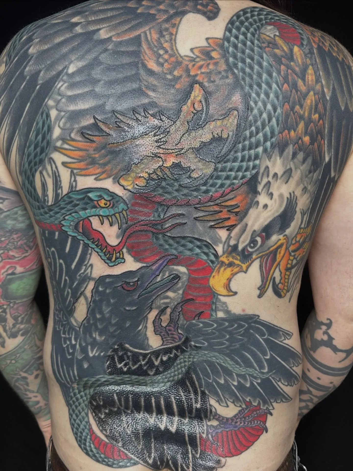 Progress on a cover-up. 
📍 @greenpointtattooco 

#tattoos #coveruptattoos #johnreardontattoos #brooklyntattoo