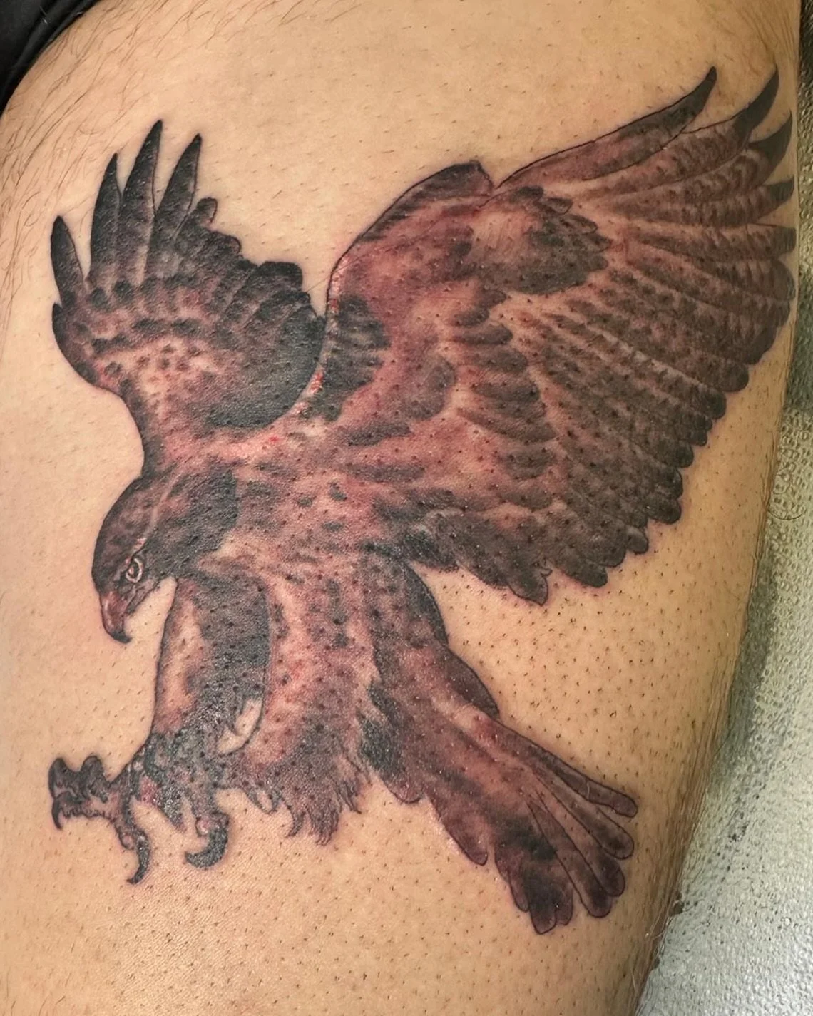 Eagle tattoo in black and grey done at @greenpointtattooco 

Book your next tattoo today! Call the shop or email to grab a spot. 

#tattoo #eagletattoo #johnreardontattoos #blackandgreytattoo #tattooartist