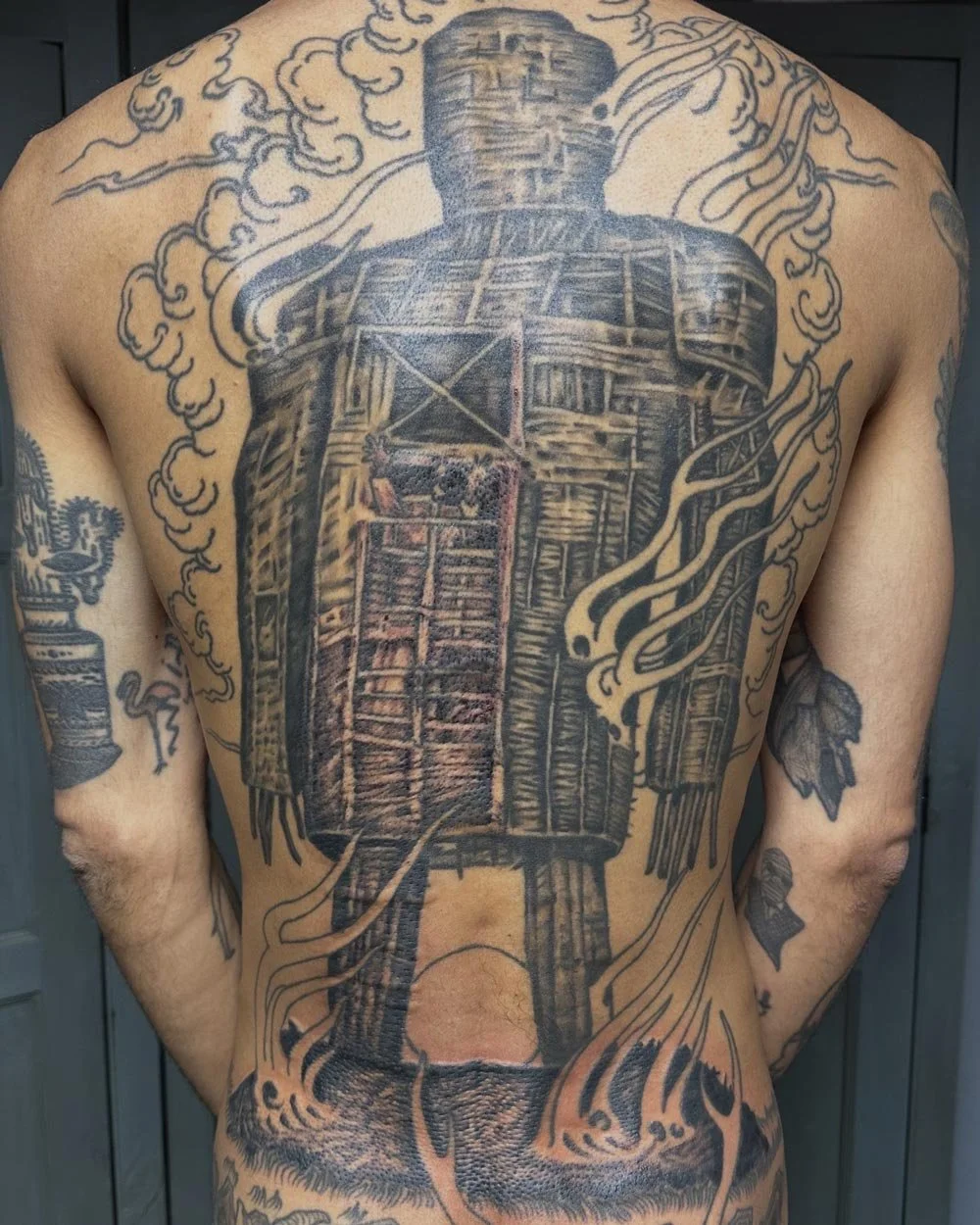 Depiction from a photo tattooed by John Reardon.