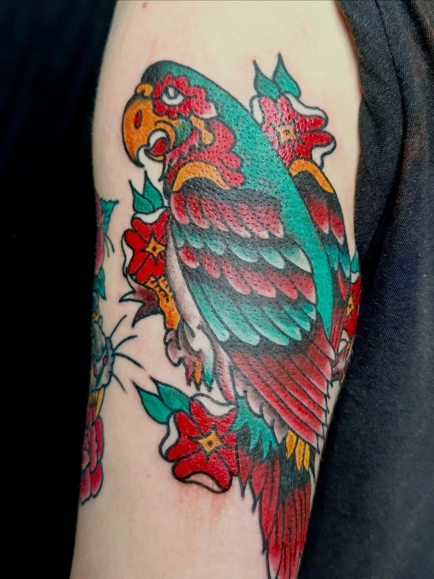 Recent tattoo done at @greenpointtattooco 

Call the shop or send me an email to book - johnreardontattoos@gmail.com 

#tattoostyle #tattoos #traditionaltattoos #greenpoint #johnreardontattoos