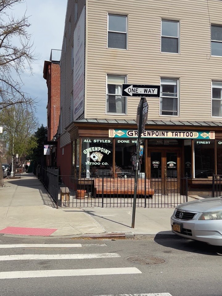 We&rsquo;re open 7 days/week, from 12pm to 8pm. Appointments and walk-ins always available.

@greenpointtattooco 

#tattooshop #greenpointers #tattooartists #tattoos #brooklyn