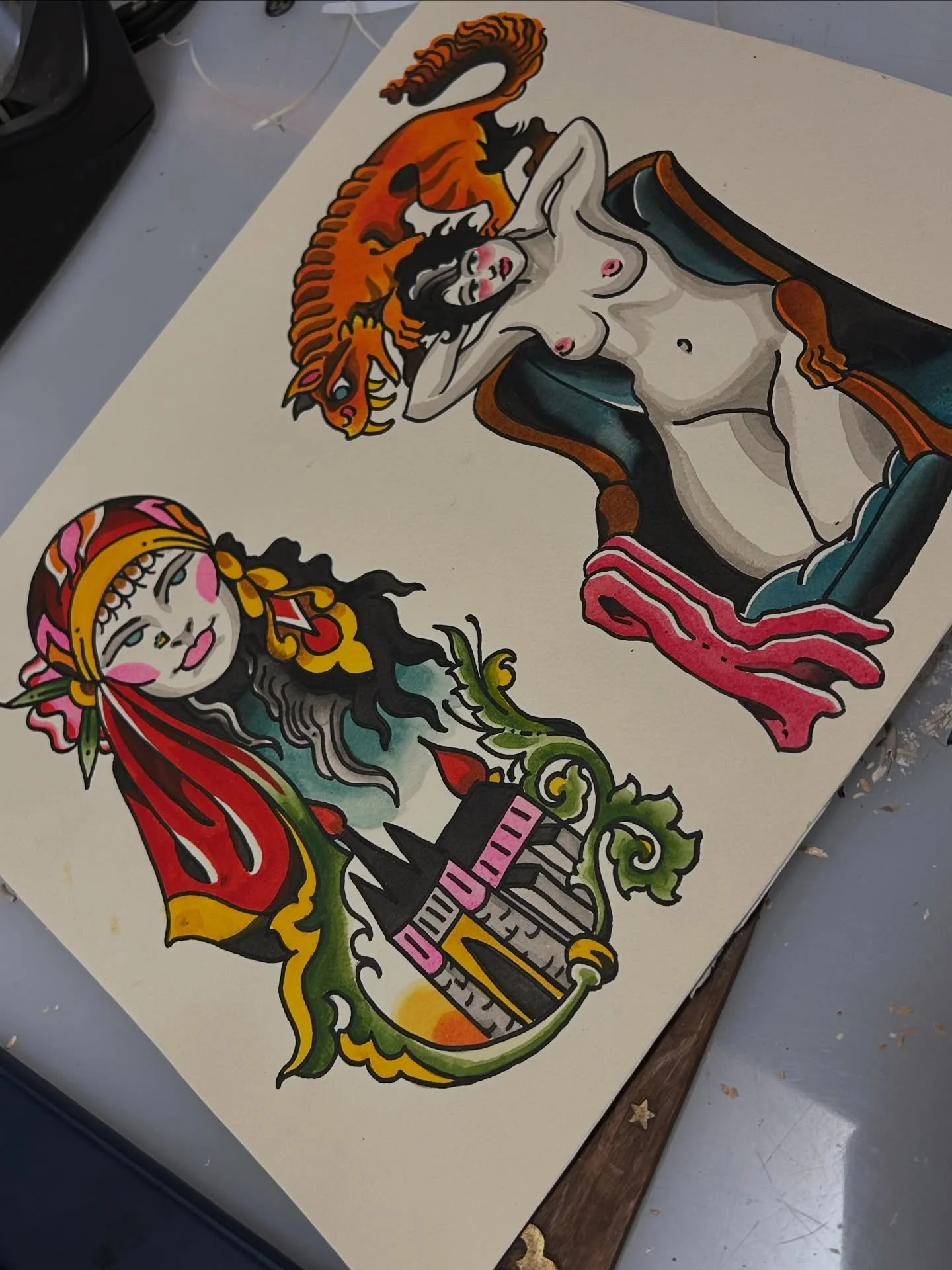 Designs available to tattoo. Call @greenpointtattooco or email to book - johnreardontattoos@gmail.com 

#tattooflash #tattooartists #painting #artist #greenpointtattooco