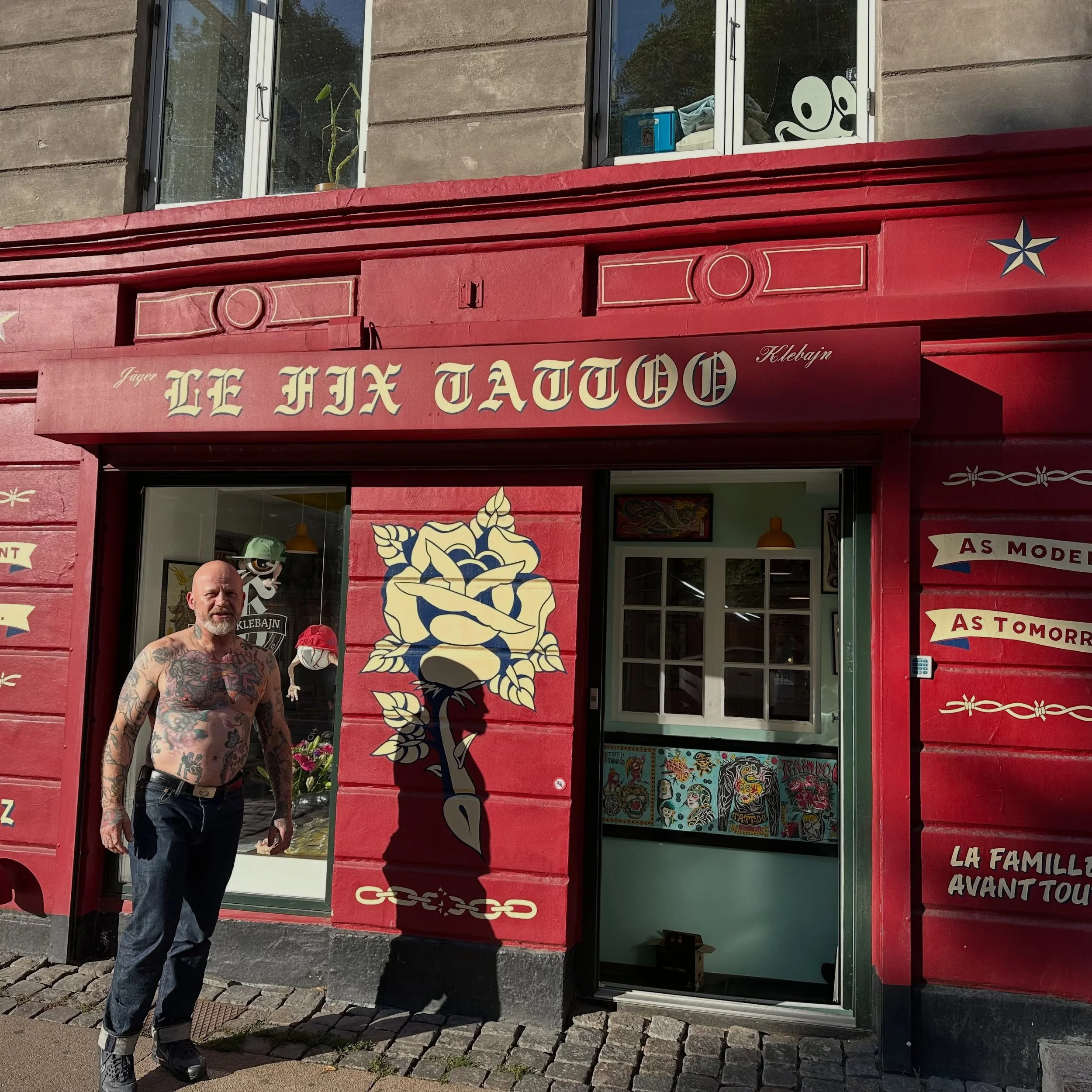 Photos from the 20th anniversary celebration for @lefixtattoo 🎉 Thanks for having me! 

August 2026 - Copenhagen, Netherlands
Feel free to tag yourselves or your friends. 

#tattooshop #copenhagen #tattooartists
