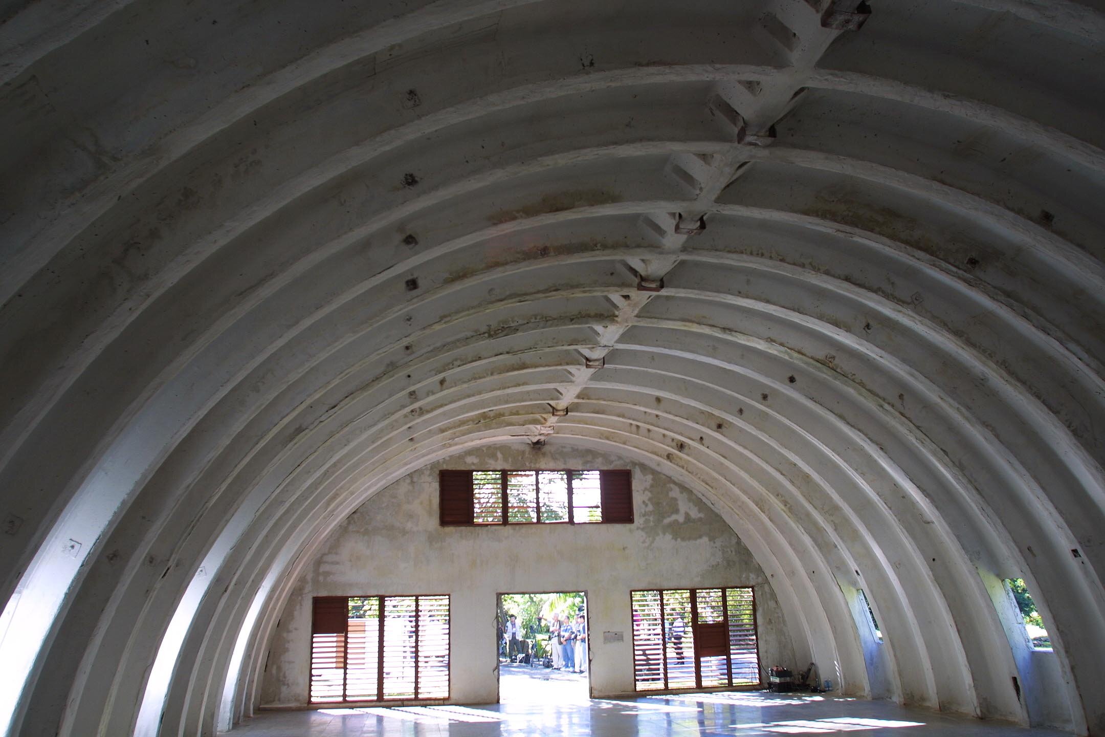  A hangar that hosted sovjet mid-range missiles R-12 during the Cuban missile crisis. 