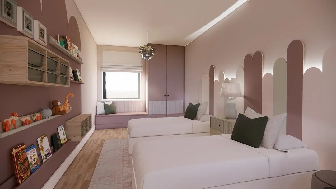 We all remember our bedrooms growing up, knowing that a room like this will be a little girls  favourite place for many years and part of their childhood memories for life makes it even more special, so grateful to be a part of these projects 💕 

A 